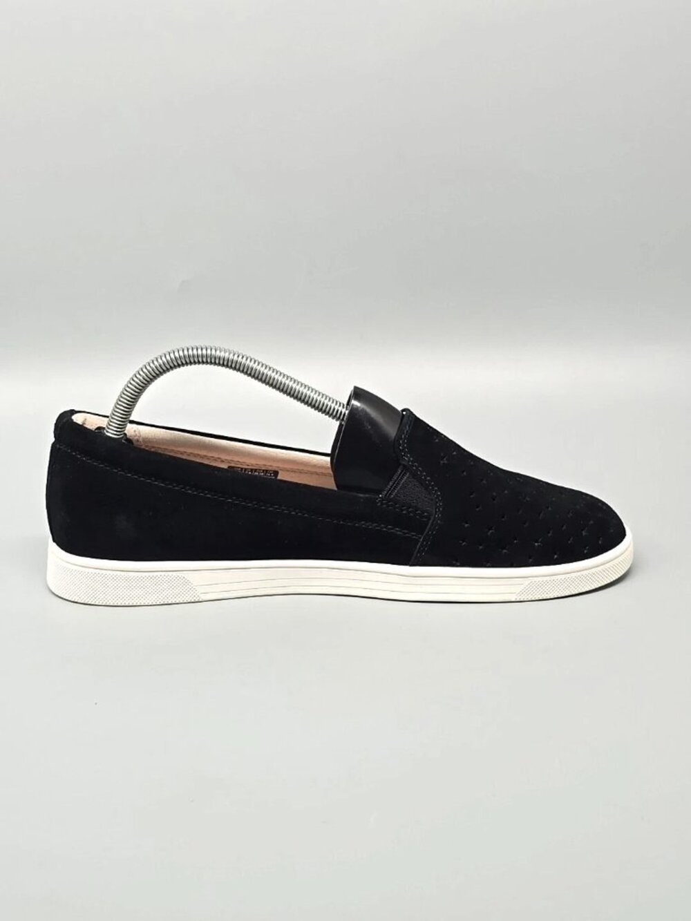 Revitalign Carolina Star Perforated Orthotic Black Suede Slip-on Women's Size 9B - Picture 8 of 12
